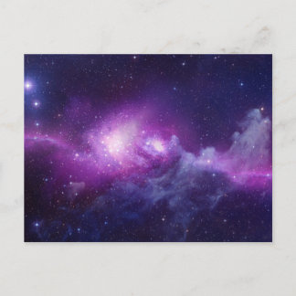 PURPLE GALAXY POSTCARD