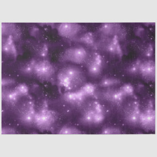 Purple Galaxy Series Design 7 Tissue Paper