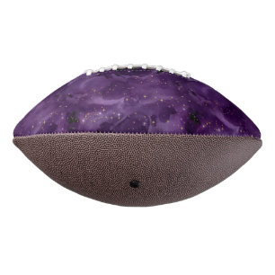 Purple Galaxy Series Design 8  American Football