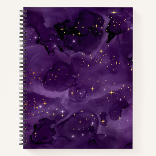 Purple Galaxy Series Design 8 Notebook