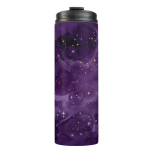 Purple Galaxy Series Design 8  Thermal Tumbler