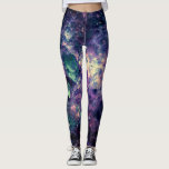 Purple Galaxy Space Rock Cool Leggings<br><div class="desc">Leggings</div>