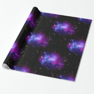 Purple Galaxy Universe Astronomy NASA Space Wrapping Paper