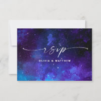 Purple Galaxy Wedding | Starry Night Celestial