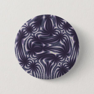 Purple Garden 6 Cm Round Badge