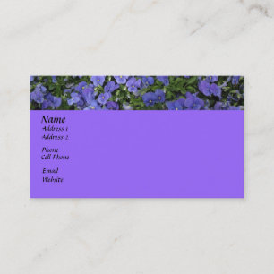 Purple Garden Business Card