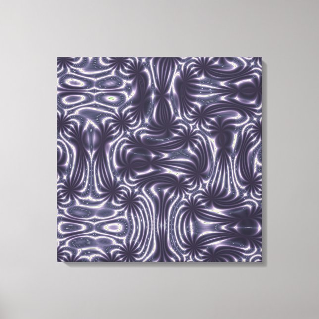 Purple Garden Canvas Print (Front)