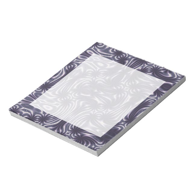 Purple Garden Notepad (Rotated)