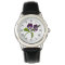 Purple Garden Pansy Flowers Watch