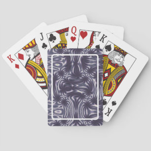 Purple Garden Playing Cards