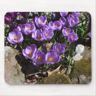 Purple Gems Mouse Mat
