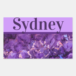 Purple Gems Sticker