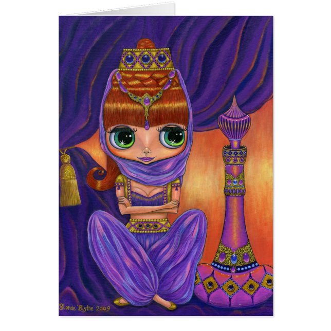 Purple Genie Card (Front)