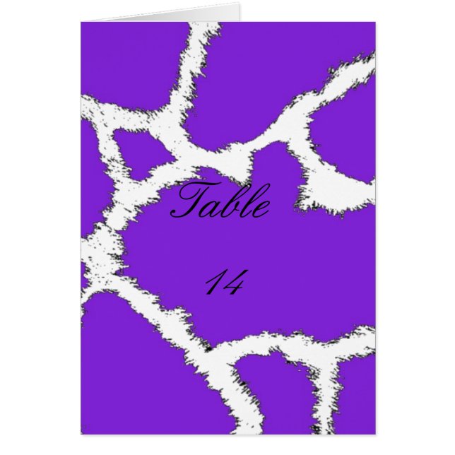 Purple Giraffe Fur Pattern (Front)