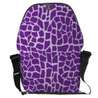 Purple giraffe pattern mosaic