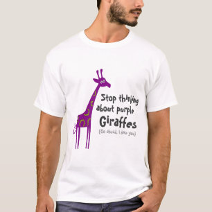 Purple Giraffes T-Shirt
