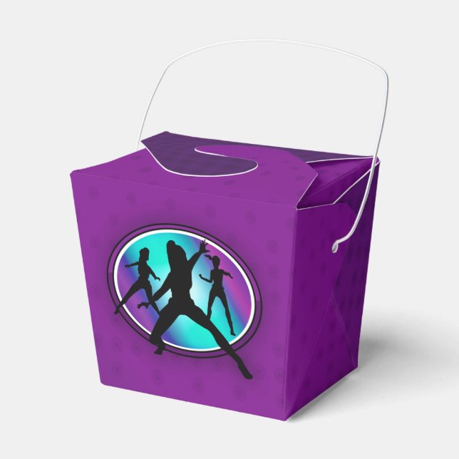 Purple Girls Spy Party Favour Box (Front Side)