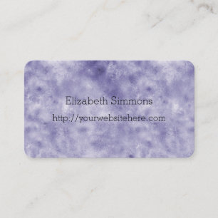 Purple Glam Business Card