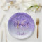 Purple Glitter, 16 Glitter, Sweet 16 Birthday Pape