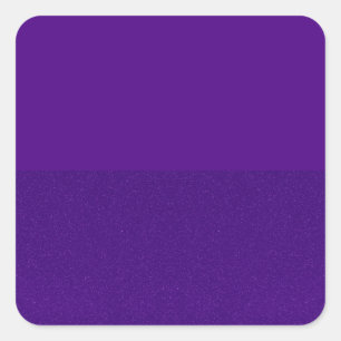 Purple Glitter Bottom Square Sticker – Customize