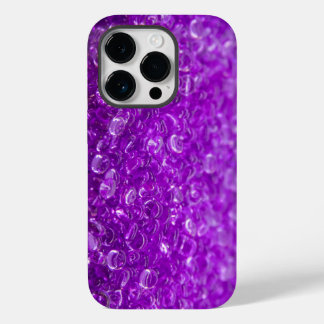 Purple glitter crystals Case-Mate iPhone 14 pro case