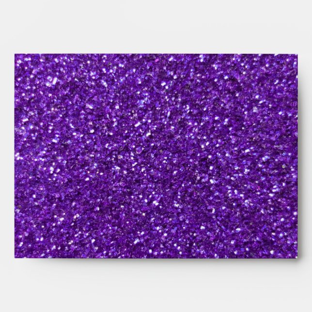 Purple glitter envelope (Front)