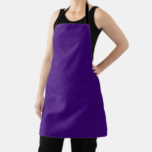 Purple Glitter Pattern Cooking Apron – Customise