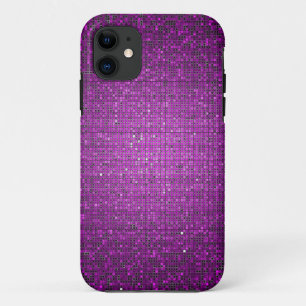 Purple Glitter Sequin Mate ID™ iPhone 5 Case