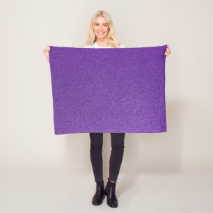 Purple Glitter, Sparkle, Glitter Background Fleece Blanket