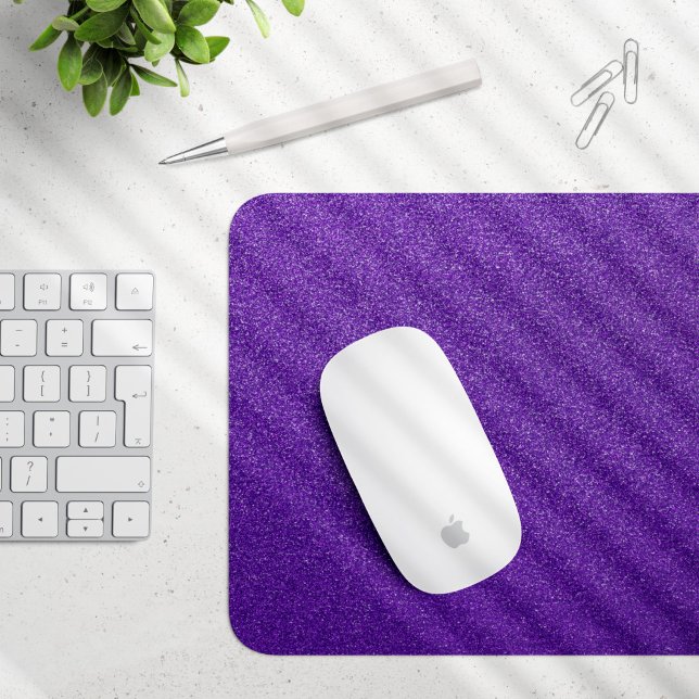Purple Glitter, Sparkle, Glitter Background Mouse Mat (Creator Uploaded)
