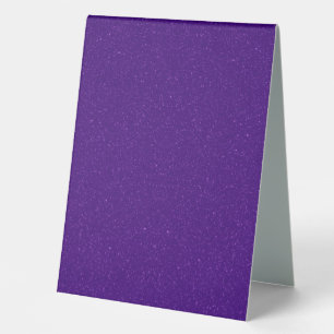 Purple Glitter Table Tent Sign – Customisable