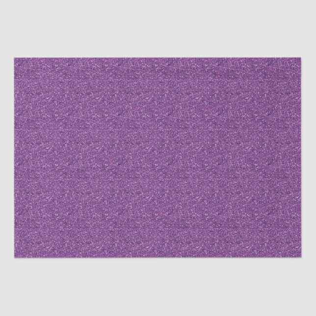 Purple Glitter Tissue Paper (Front)