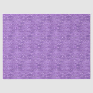 Purple Glittery Stripes Tissue Paper