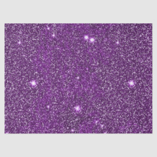 Purple Glittery Tissue Paper