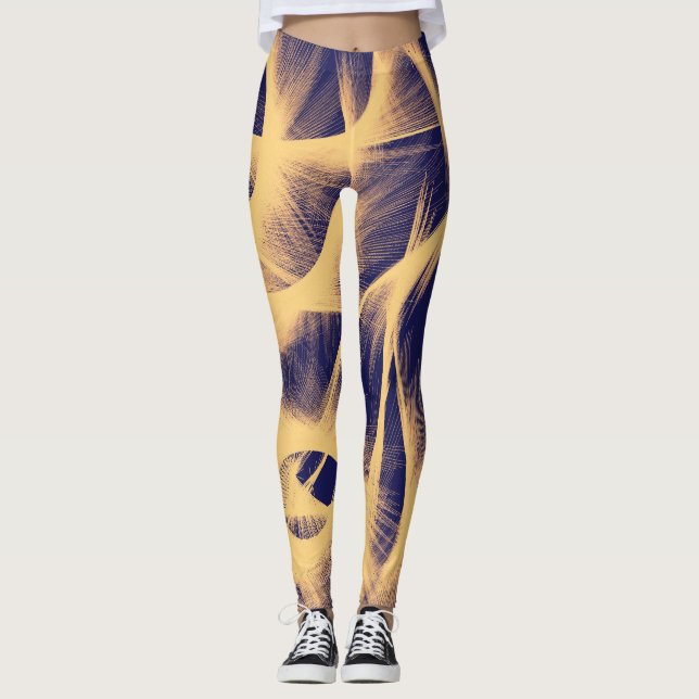 Purple Glory Leggings (Front)