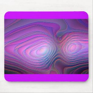 Purple Glow Mouse Mat