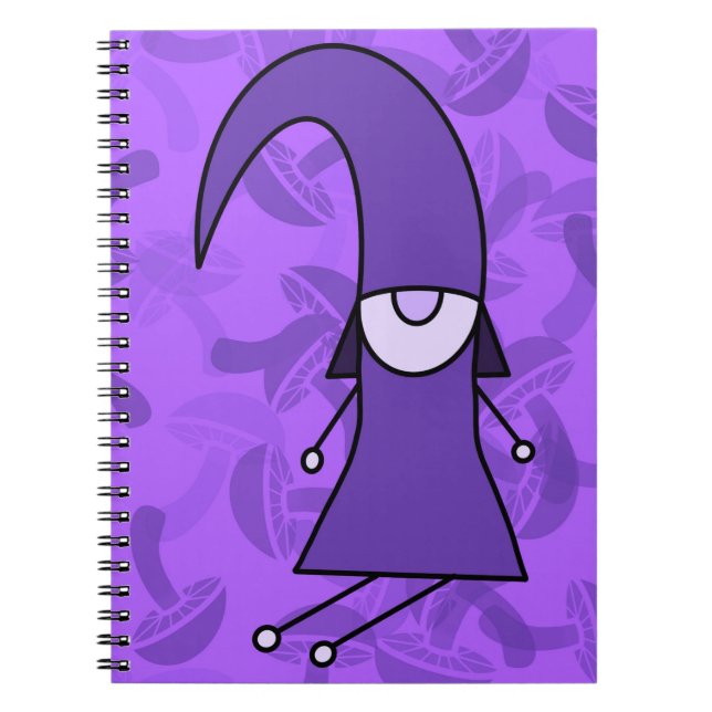 Purple Gnome Notebook (Front)