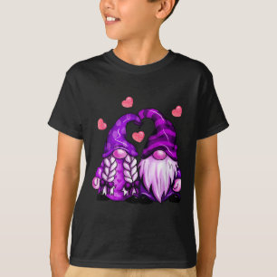 Purple Gnome Spring Aesthetic Gnomies Summer T-Shirt
