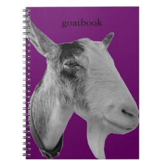 Purple Goatbook Notebook
