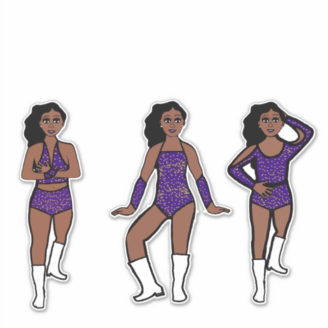 Purple Gold Dots #1 (Front)