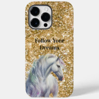 Purple Gold Dream Unicorn Gold Glitter Sparkle