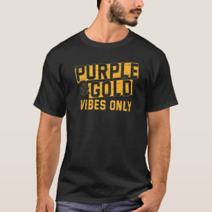 Purple & Gold Game Day Group Shirt for High School
