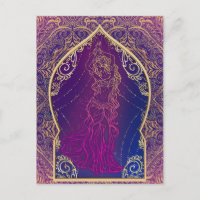 Purple & Gold Moroccan Belly Dancing Dance Party