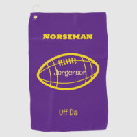 Purple Gold Norseman Custom Uff Da 