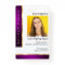 Purple & Gold Notary template for ID