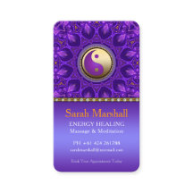 Purple Gold Pink Energy Healing Mandala