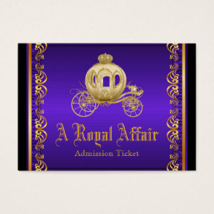 Purple Gold Royal Affair Prom Admission Tickets
