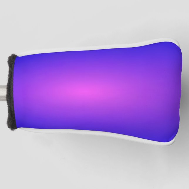 Purple Golf Head Cover (Front)