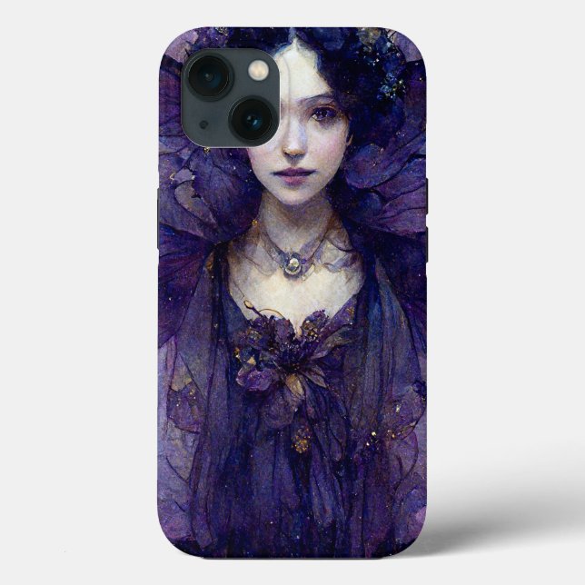 Purple Gothic Fairy Fantasy Case-Mate iPhone Case (Back)