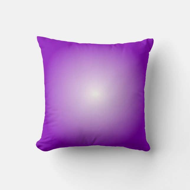 Purple gradation pillow cushion (Front)